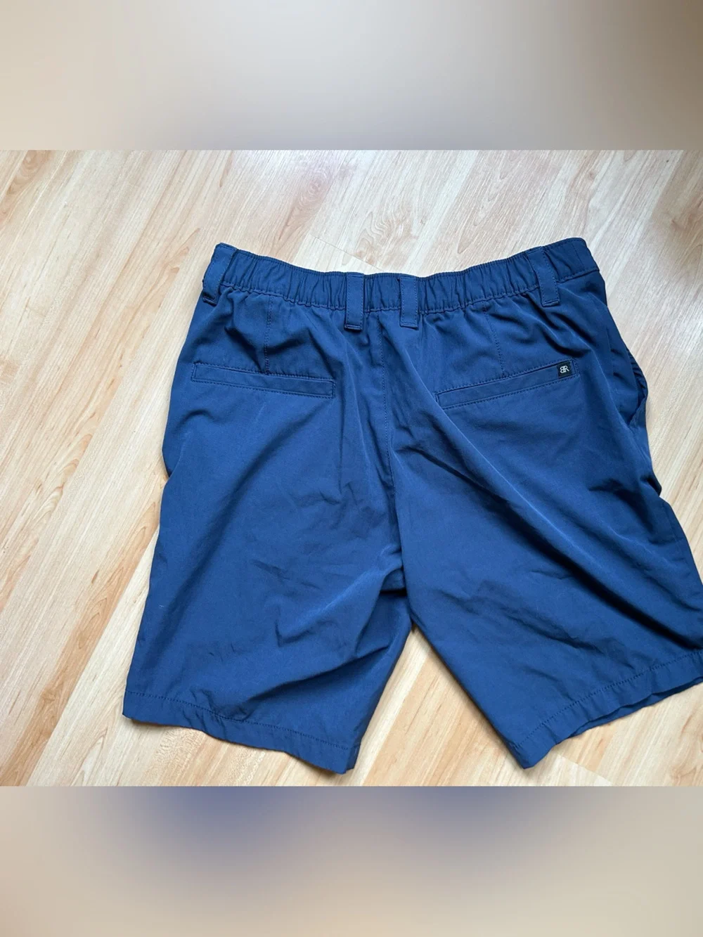 Banana Republic Navy Flat-Front Men's Shorts